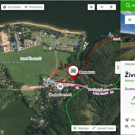 Slapy, Slapska Prehrada - Nova Zivohost Apartman Křečovice