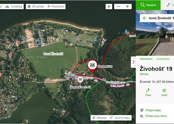 Slapy, Slapska Prehrada - Nova Zivohost Апартаменты Krecovice